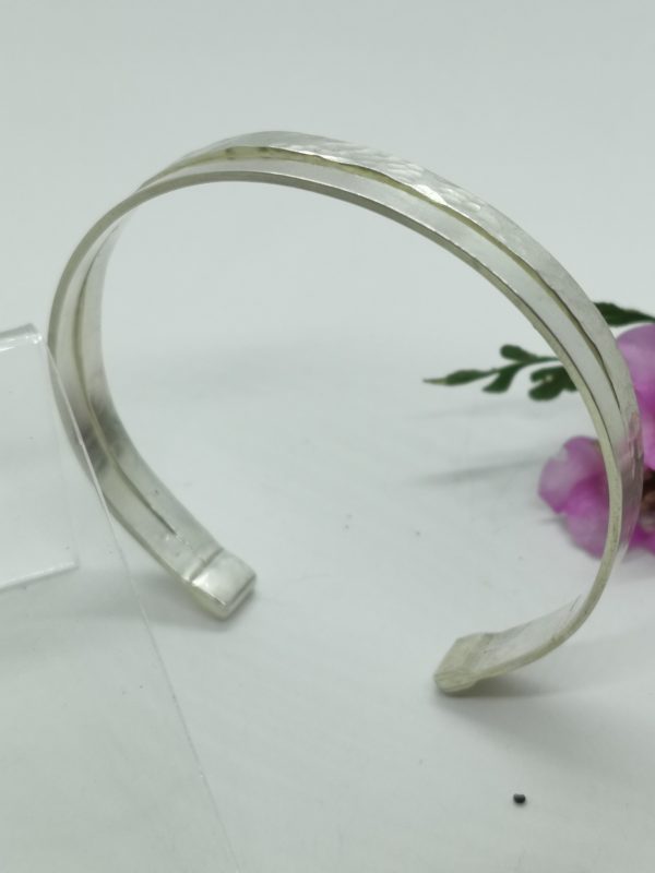 Bracelet argent double mixte – Image 2