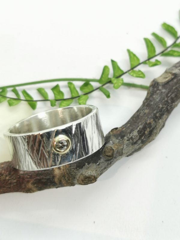 Bracelet argent 925 manchette "Rivière" pour homme – Image 6